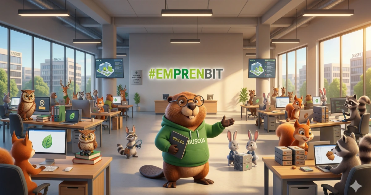¡Grandes noticias! BUSCOS se une a Emprenbit en ParcBit